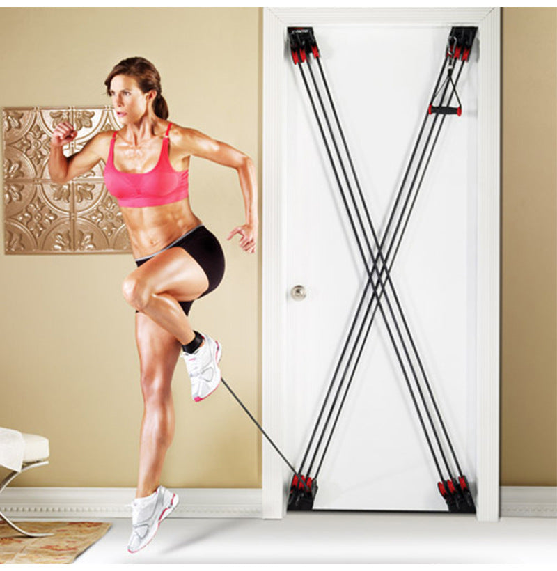 Resistance Bands Set with Door Anchor – Full Body Home Workout Kit