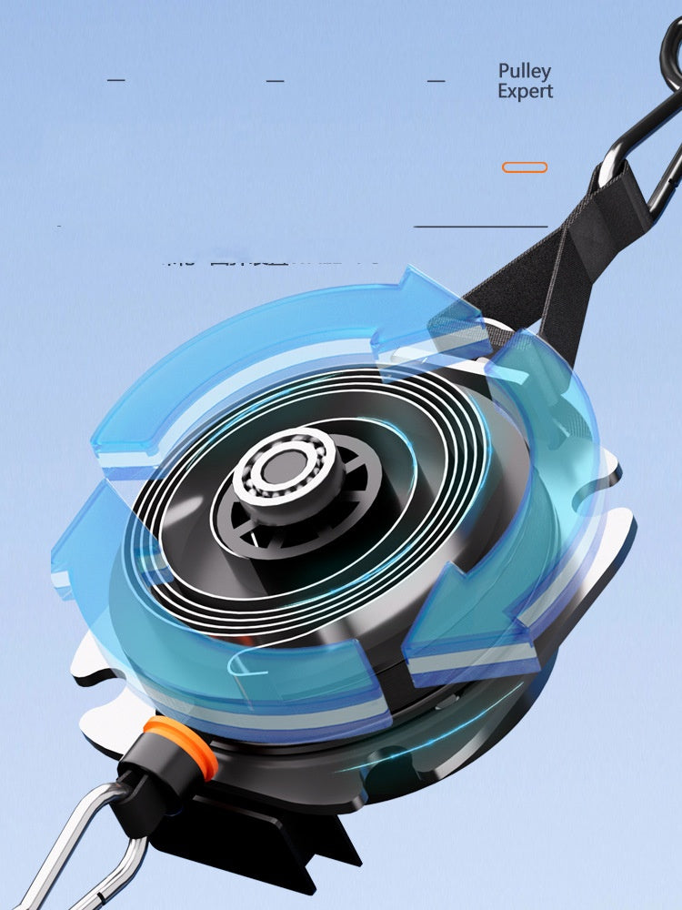 Compact Home Cable Machine – Full Body Workout Trainer with Adjustable Resistance