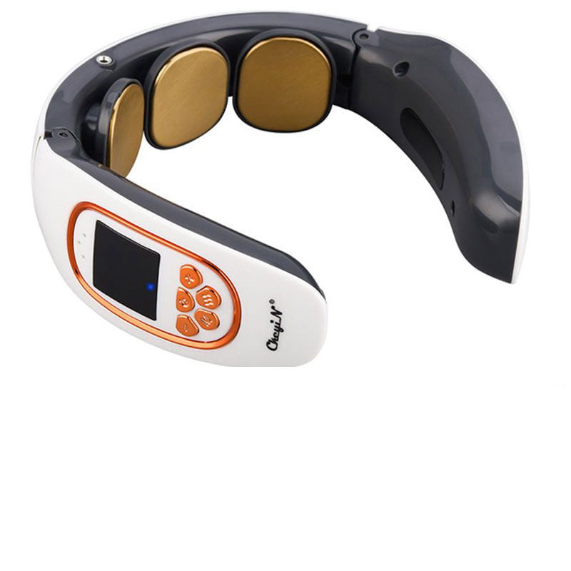 Smart Neck Massager with Heat & EMS – Relaxation & Pain Relief