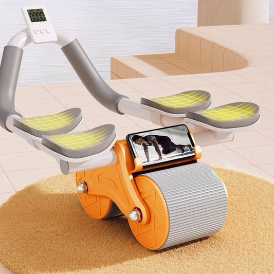 Smart Ab Roller with Elbow Support – Build Abs & Strengthen Your Core at Home