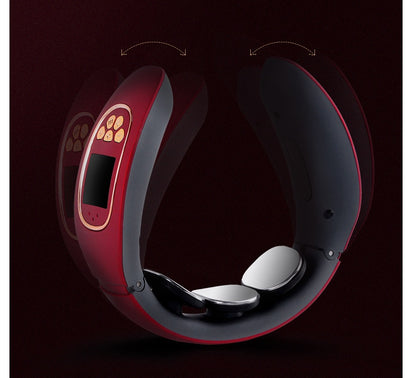 Smart Neck Massager with Heat & EMS – Relaxation & Pain Relief